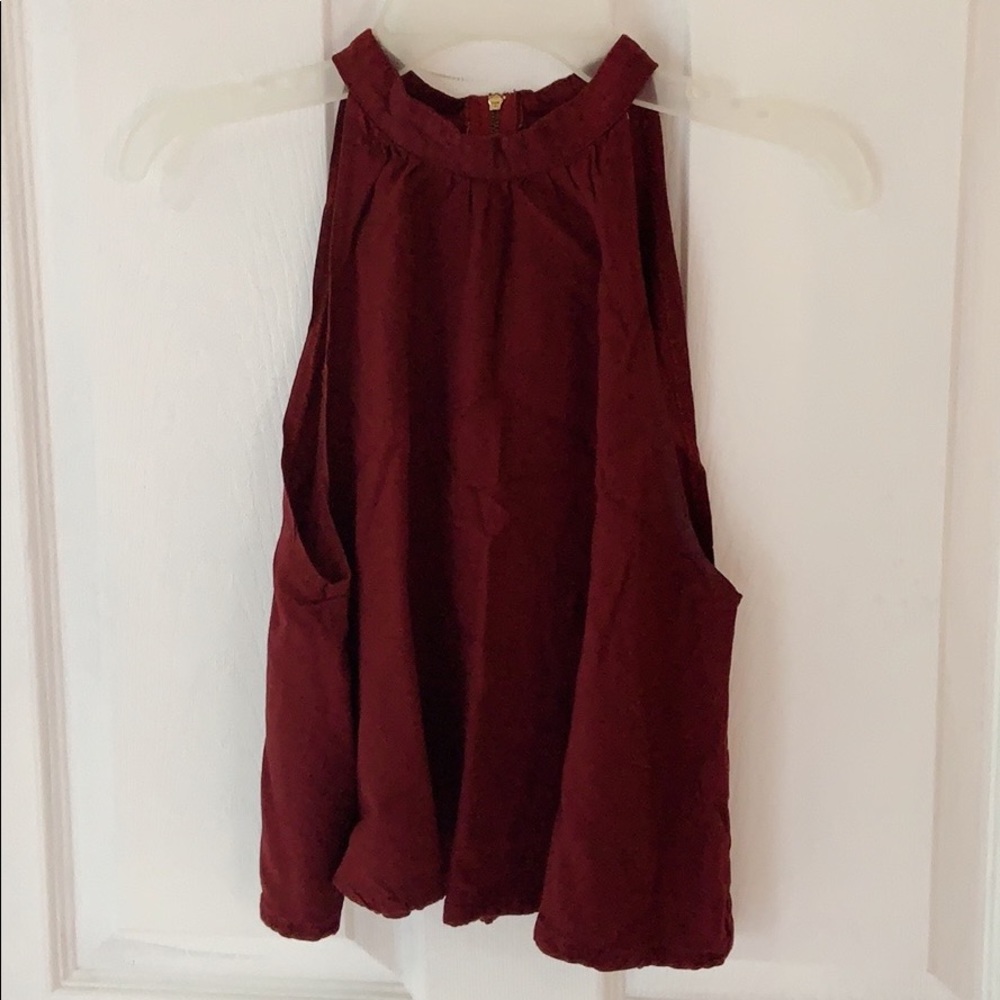 Valija Wine Color Halter top